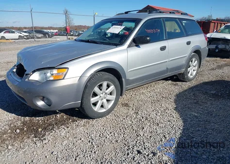 2007 Subaru Outback 2.5I из США, поврежденный, VIN 4S4BP61C876321223